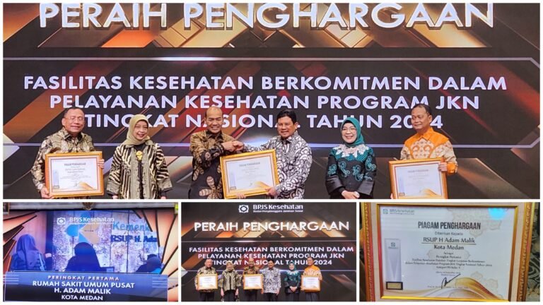 2024-09-19 SIARAN PERS - RS Adam Malik Raih Penghargaan BPJS Kesehatan Tingkat Nasional 2024 - FOTO